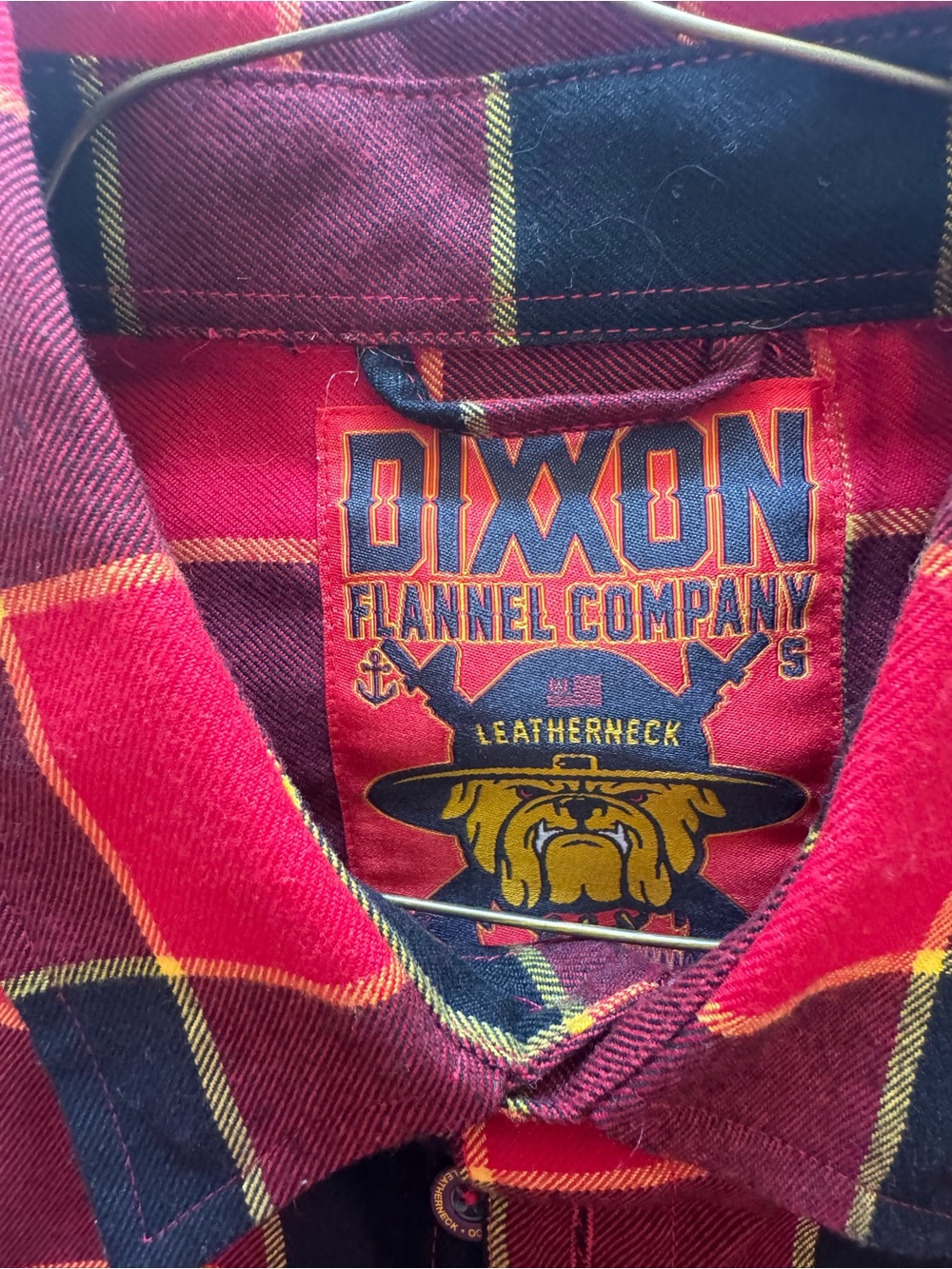 Men's Red Plaid Flannel Shirt